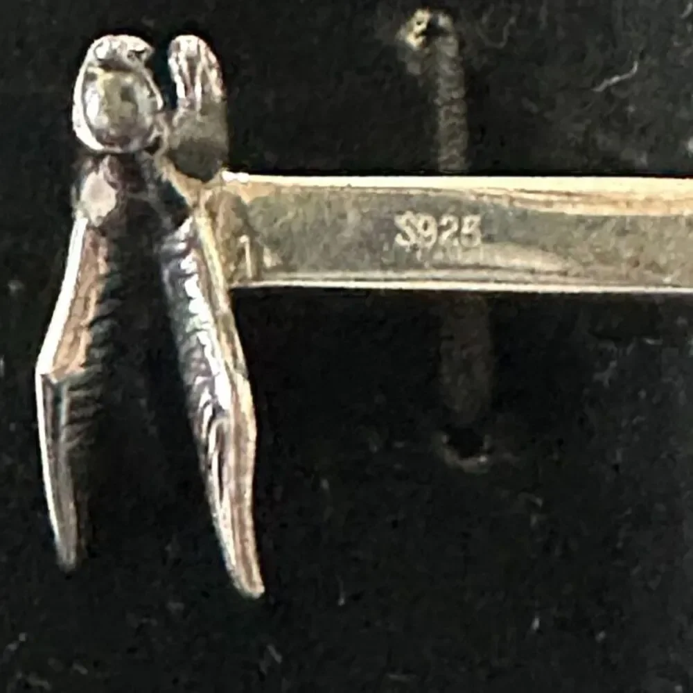Drake Mallard Duck in Flight Sterling Silver Cufflinks